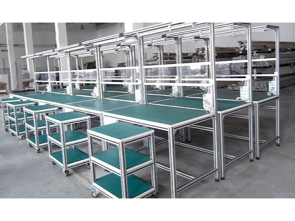 40系列是常用型材，同樣適合鋁型材工作臺生產線